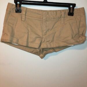 Hurley Light Brown Shorts Size 3